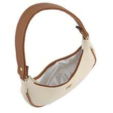 Women's Half Moon Tote Shoulder Bag Small Sophisticated - Gading - View 6