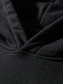 Cardio For Cookies - Hoodie, ClubFitwear, Cute Winter Hooded Sweatshirt (2c74) - Black - View 4
