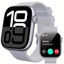 W&O 2026 Popular 2.01-Inch Touchscreen Smartwatc, Suitable For Both Men And Women, Featuring High-Definition Call Quality, Step And Calorie Tracking, Music And Message Reminders, 100+ Fitness And Sports Functions, Compatible With Android And Phone. - 灰色 - 查看 10