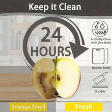 3PCS Stainless Steel Cutting Board Multi Size Cutting Board Kitchen Cutting Board Non Stick Metal Cutting Board For Fruits And Vegetables Very Suitable For Various Cooking Tasks - 銀色 - 查看 2