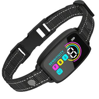 Smart Dog Bark Collar - For Small Medium Large Dogs 10-100lbs, Automatic Dog Training Collar To Decrease Barking, Anti Barking Device With 4 Training Modes, More 8 Sensitivity Levels, ,Automatic Anti Barking Device For Dog, Waterproof, White