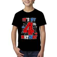 T-shirts för unga pojkar - Svart - Visa 1