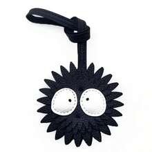 黑色煤球包饰，趣味时尚包包配件钥匙饰 - 彩色 - 查看 8