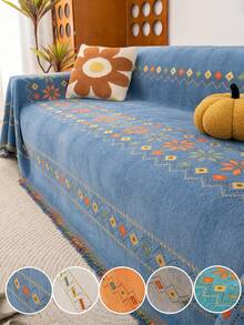 1PC Boho Style Hair To1PC Boho Style Hair Towel Chenille Skin Fabric Fully Wrapped Sofa Cover Washable Four Seasons Universal Anti-Slip Sofa Cover Cloth Suitable For Room Decoration Of High-Grade Fabricwel Chenille Skin Fabric Fully Wrapped Sofa Cover Washable Four Seasons Universal Anti-Slip Sofa Cover Cloth Suitable For Room Decoration Of High-Grade Fabric