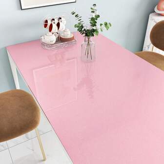 1 Roll Of Pink Self-Adhesive Glitter Contact Paper, Large-Sized Glossy Pink Wallpaper, Self-Adhesive Removable Glitter Vinyl Wallpaper, Waterproof, Suitable For Bedroom, Bathroom, Kitchen Countertops, Cabinets 15.7inx39.3/118.1/196.8/393.7, All Season Usable Wallpaper