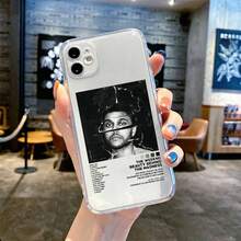 Minimalist Poster Phone Case Covercompatible with  11 13 12 14 15 Pro MAX XS X XR SE 8 7 Plus Fashion Transparent Cover Fundas,Covercompatible with  17 Hülle, 17 pro Hülle, 17 promax Hülle