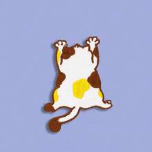 3件套可爱调皮猫刺绣布贴动物徽章服装DIY装饰贴纸