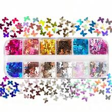 SMI Fine Sequins Resin Accessories Polymer Clay Flakes Filler Epoxy Resin Glitter Powder Nail Filling Material For Jewelry Making DIY - Multicolor - View 14