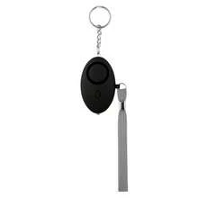 Personal Alarm, 1 Pack Personal Security Alarm Keychain With LED Lights, Emergency Alarm For Women, Men, Elderly,Decor