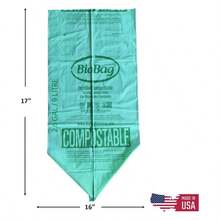 USA la bolsa compostable, 2.6 galones, unidades totales, certificadas, bolsas compostables de cocina para chatarra de alimentos, compatible con cubos de compostaje de cocina - 100 unidades (paquete de 1) + 100 unidades - Ver 4