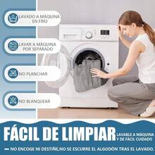 Protector de Colchn Cmodo y Transpirable, Protector Cubre Colchn Impermeable para La Proteccin del Colchn, Resistente A Los caros del Polvo Gris, King - Gris - Ver 8