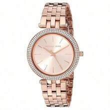 Michael Kors Women's Quartz Watch, Lightweight And Ideal For Daily Wear By Women. Features Precise Timekeeping, A Stainless Steel Case Back, And A Sapphire Crystal Glass. Model MK3366.