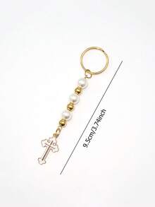 10/20 piezas Mini llaveros como recuerdos para bautizo, primera comunión, boda, cristiano u otro evento religioso