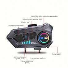 Wireless 12-In-1 Multi-Device Handheld Gaming Headphones With Spatial Audio Hi-Fi Sound, 50H Ultra-Long Battery, LED Display, -C & Design For Esports, Sports, Commuting - Compatible With Smartphones, Tablets, Laptops, Smart TVs, Projectors, Cars - Ideal For Motorcycle & Use (No Charger Included) - Ideal For Anime, Movies, Gaming, Calls, Podcasts - 黑色 - 查看 3
