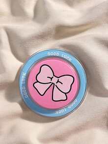 1pc Cute Disc Cartoon Women Resin Magnetic Phone Holder, Foldable Telescopic Pull-Out Stand Compatible With IPhone, Android Phone, Gift For Birthday, Family, Friends Push-Pull Phone Grip Phone Accessories