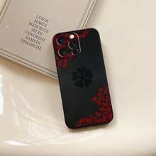 Custodia per telefono morbida nera compatibile con Apple 16, 15, 14, 13, 12, 11, XS, XR, X, Pro, Max, Plus, Mini, con cover ispirata al fumetto anime Black Clover. Compatibile anche con Galaxy S17, S17 Pro, S17 Pro Max. - HA11207HSE - Visualizzare 8