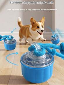 150mAh wiederaufladbarer elektrischer Haustier-Rollball, selbstrollende interaktive Spielzeug geeignet für Welpen & Kätzchen, bissresistent & langanhaltend, neues Hundeball-Spielzeug geeignet für alle Rassen, automatisch rollender Hundeball-Spielzeug, USB wiederaufladbar, interaktiver Haustier-Ball - Verschiedenfarbig - Übersicht 4