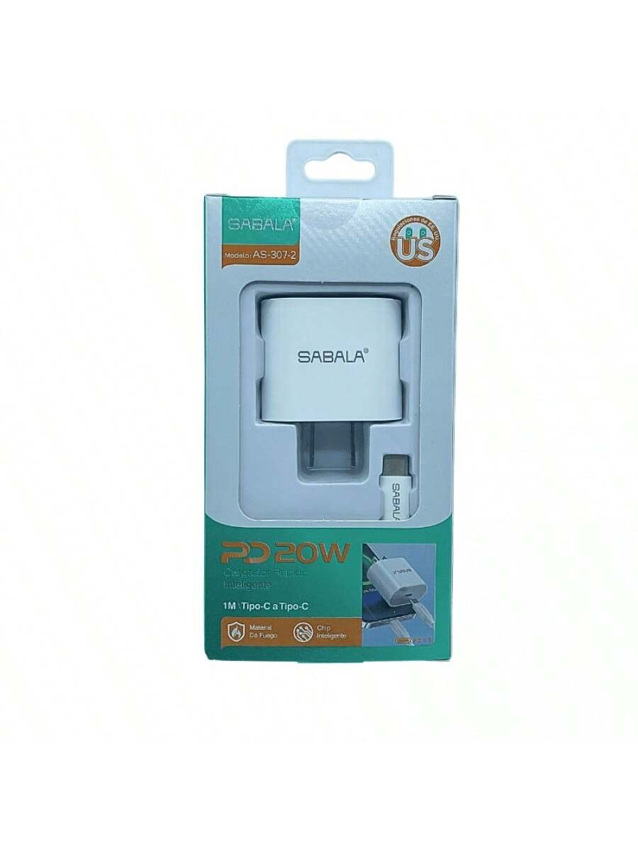CARGADOR SABALA CABLE TC, 20W, ENTRADA TC
