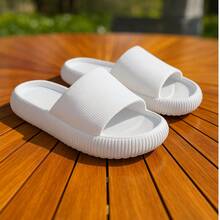 Cloud Slide Flip Flop Mega Promotion Official Black - White - View 1