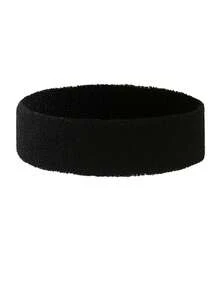 1 套户外运动头带和腕带，吸汗头带和腕带，跑步排汗头带，健身腕部保护，纯色吸汗带，弹性吸汗带，适用于网球、篮球、跳绳、跑步、登山、骑自行车和其他健身运动，男女通用 - 彩色 - 查看 26