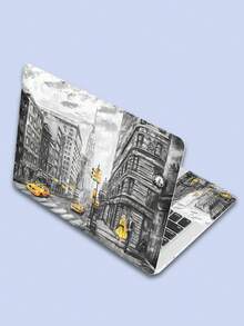 1 Set de calcomanías con estilo de pintura al óleo para portátil de 15 pulgadas, cuaderno, HP, etc. - Multicolor - Ver 12