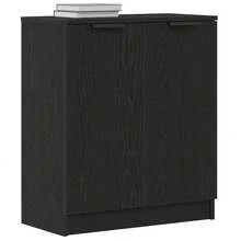 Sideboard Schwarz 60 x 30 x 70 cm Holzwerkstoff