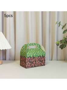 1 个黄色问号纸质礼品袋，生日派对糖果纸盒，礼品包装 - 1件禮品盒 - 查看 16