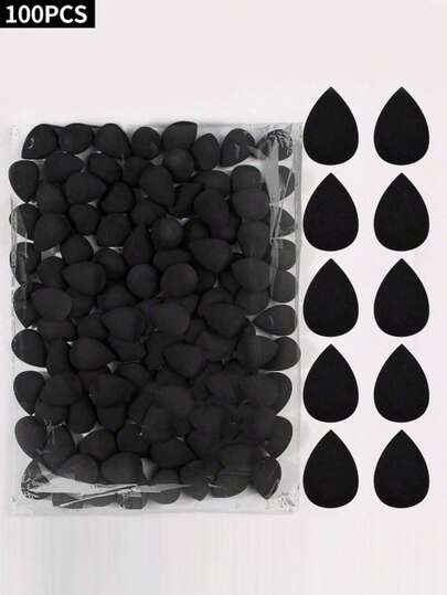 RANCAI 100个柔软化妆海绵，适用于涂抹液体、膏状、粉状、粉底、遮瑕膏和散粉，价格实惠，是理想的圣诞礼物，化妆品，化妆工具，经济实惠之选，礼品，女士礼物，圣诞礼物