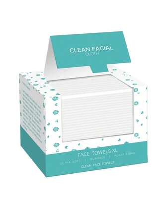 Zepirrcl 25/50/100pcs 10.2"X11.8" Disposable Face Towels, Thick And Soft Facial Cleansing Wipes, Dual-Use For Wet Or Dry, Lint-Free, Portable For Travel, Daily Skincare, Home Cleaning, Makeup Removal,School,Back To School,Travel,Travel Essentials,Home Essentials,Towel,Skin Care