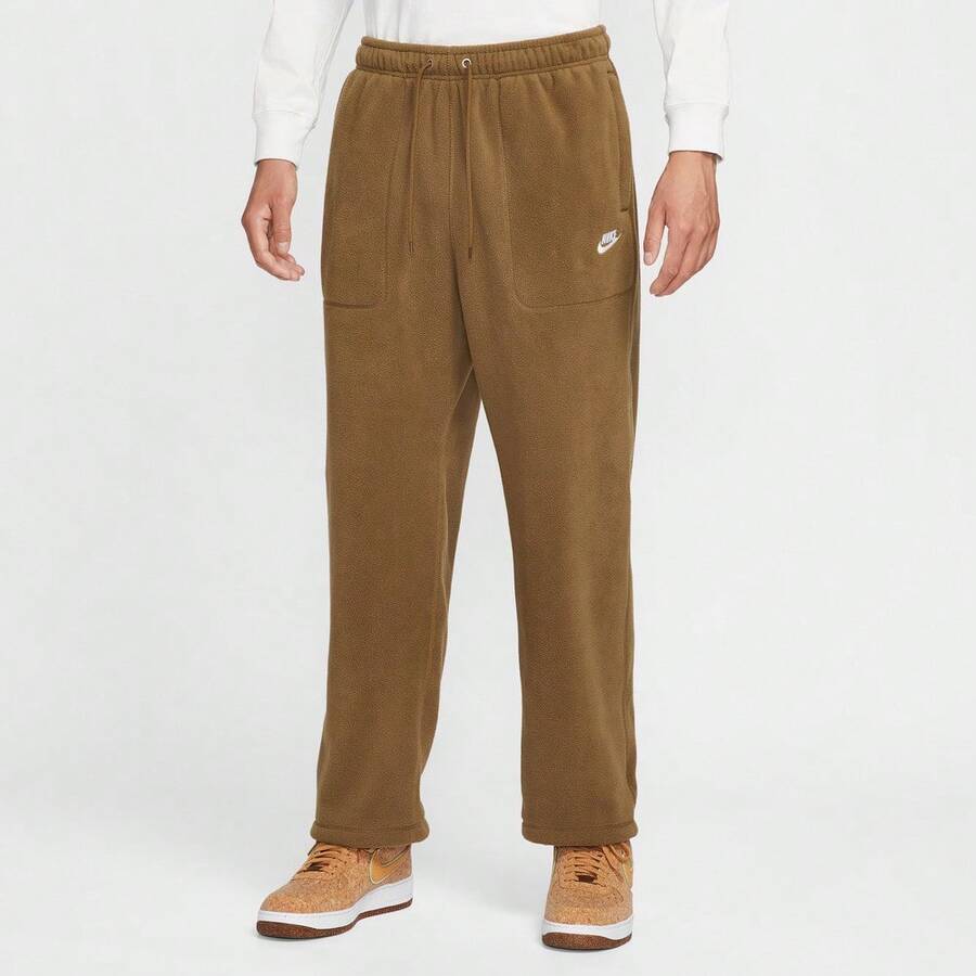 Nike Pantalón de chándal de felpa para hombre Sportswear Club, HV1349-235, invierno