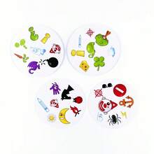 Vibrant, Cute Illustrated Family-Friendly Fast-Paced Game, Suitable For All Languages, Ideal As Birthday, Holiday Gift, And After-Dinner Family Entertainment Toy And Card Game