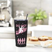 40oz/20oz SCHWARZ ROSA 9. Jahrestags "JUMP" & "schwarz DEADLINE" Welttournee - Edelstahl Vakuumisolierter Becher, inspiriert von 'JUMP' & 'BLINK' Album, auslaufsicher mit Griff & Strohhalm, isoliert für heiße/kalte Getränke (Kaffee/Tee/Heiße Schokolade), wiederverwendbar & lustiger K-Pop Sammlerstück - perfekt für Schule, Reisen, Valentinstag & Fans!