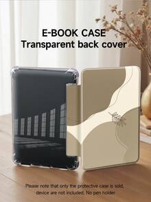 棕色立方体 iPad 保护套，兼容 10.2 英寸 iPad（2021/2020 款，第九/八代）、11 英寸 iPad（第十一代，A16 芯片，2025 款）、Galaxy Tab/Tab 平板电脑保护套，带 Apple Pencil 插槽，兼容第十二代 Kindle Paperwhite（2024 款），支持自动睡眠/唤醒功能 - 彩色 - 查看 10