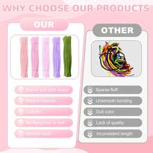 500 件管道清洁器工艺品 - 散装管道清洁器，含 5 种颜色管道清洁器、雪尼尔花茎用品，含 20 件花茎、园艺胶带和花蕊以及贺卡，适用于花束 DIY 艺术和工艺项目 - 彩色 - 查看 6