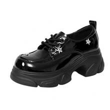 Women Loafers Shoes - Black - View 7