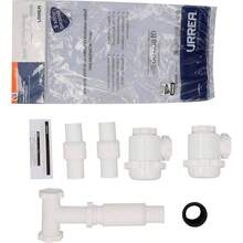 , Cspol Flexible Doble Bote sin Canasta, Trampa para Fregadero Doble, Material Plstico, 3734 - inicial - Ver 7