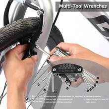 Mountain Bike V-Brake Caliper Set, Aluminum Alloy Material, Suitable For Mountain Bikes, BMX, Cruiser Bikes, Linear Pull Style, Includes Brake Pads, Brake Cable, Brake Lever And Installation Tools - Multicolor - View 9