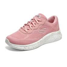 Skechers Women's Comfortable Breathable Lace-Up Casual Sports Shoes - Rose Red - View 10
