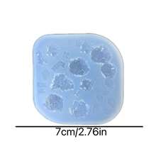 Hydrangea Shaped Resin Casting Mold, Silicone Mold Accessories, Resin Liquid Mold, Resin Keychain Silicone Mold, Resin Mold