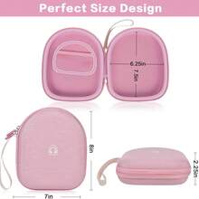 ALKOO Portable Travel Carrying Case For WH-CH520 Wireless Bluetooth Headphones, Compact Protective Storage Bag For WH-CH520 Headphones And USB Cable - Includes Only The Storage Case/Charging Case/Headphone Case/Waterproof Bag, Unisex Electronics Organizer, Travel Essential