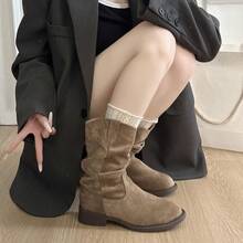 Women Western Boots - Camel - View 5