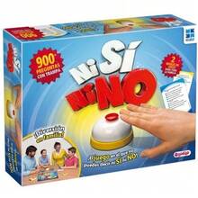 Ludilo Né Sì né No - Giochi da tavolo per bambini dagli 8 anni in su | Giochi da tavolo per famiglie | Gioco da tavolo per famiglie | Giochi da tavolo per bambini dai 7 anni in su | 900 domande trabocchetto | Modalità bambini e adulti - celeste - Visualizzare 2