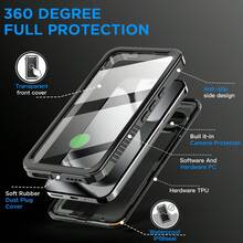 Waterproof Case For Pixel 10/Pixel 10 Pro XL/Pixel 10 Pro Case Waterproof Built-In Screen&Camera Lens Protector, [IP68 Underwater][12FT Military Grade Shockproof] Cell Phone Sleeves, Black/Clear - Black - View 3