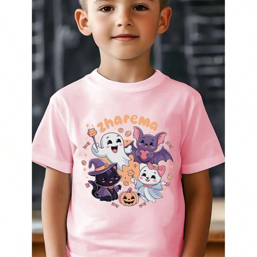 Young Boys T-Shirts - Pink - View 1