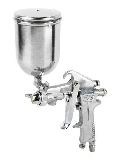 Pistola De Gravedad 1,5 Mm, Capacidad De 400 Ml, Pistola Para Pintar De Gravedad Uso Profesional Industrial Herramienta Automotriz Mecanica