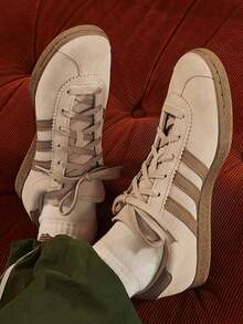 Adidas STADT SHOES Classic Low-Profile Skateboard Shoes "T-Toe Shoes" Classic Sneakers With Retro Design And EVA Outsole For Casual Style - Brown - View 9