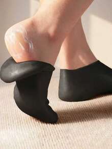 1pair Silicone Gel Moisturizing Socks For Foot Care, Prevent Cracking,Remove Dead Skin,Protective And Elastic Foot Care Socks