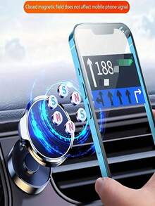 升级版360°磁吸手机支架，磁吸车载手机支架，适用于汽车/健身房/镜子/浴室等场所，免提吸盘式手机支架，生日礼物之选，车载配件，兼容 16/17 Pro Max/安卓手机