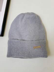 1pc Women's Knitted Beanie Hat, Warm And Windproof Earflap Design, Suitable For Outdoor Activities And Travel, Autumn/Winter - Knitted Hat - View 7