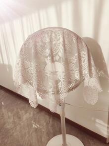 128cm*65cm/1pc Handmade DIY Lace Trim, Pale Pink Color, Suitable For Clothing, Headwear, Sofa, Lampshade, Tablecloth And Other Decorations